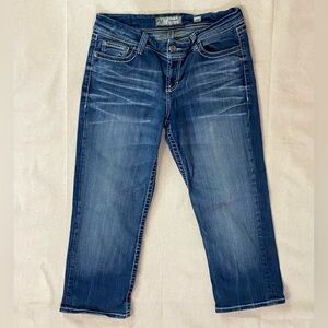 BKE Harper Denim Capri